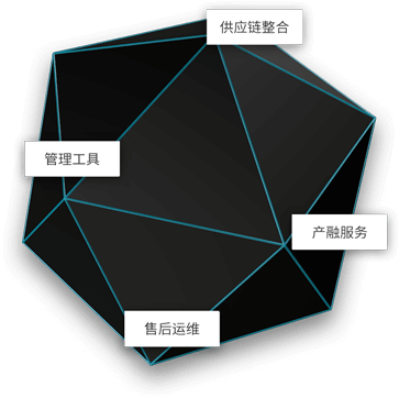 管理工具、供應(yīng)鏈整合、產(chǎn)融服務(wù)、售后運(yùn)維